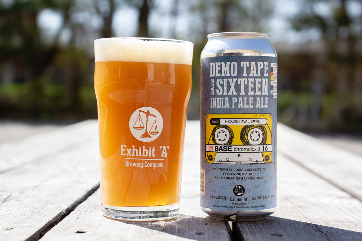 Demo Tape Sixteen IPA Exhibit A Brewing Company